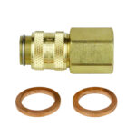 Connecting Coupling with Gasket for Filling Hose