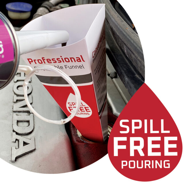 Spill free pouring